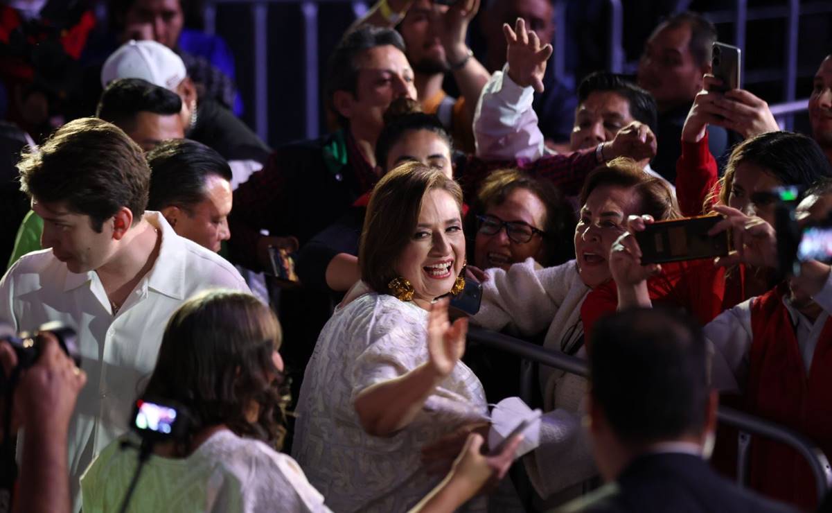 Ante más de 20 mil personas, Xóchitl Gálvez cierra precampaña en la Ciudad de México