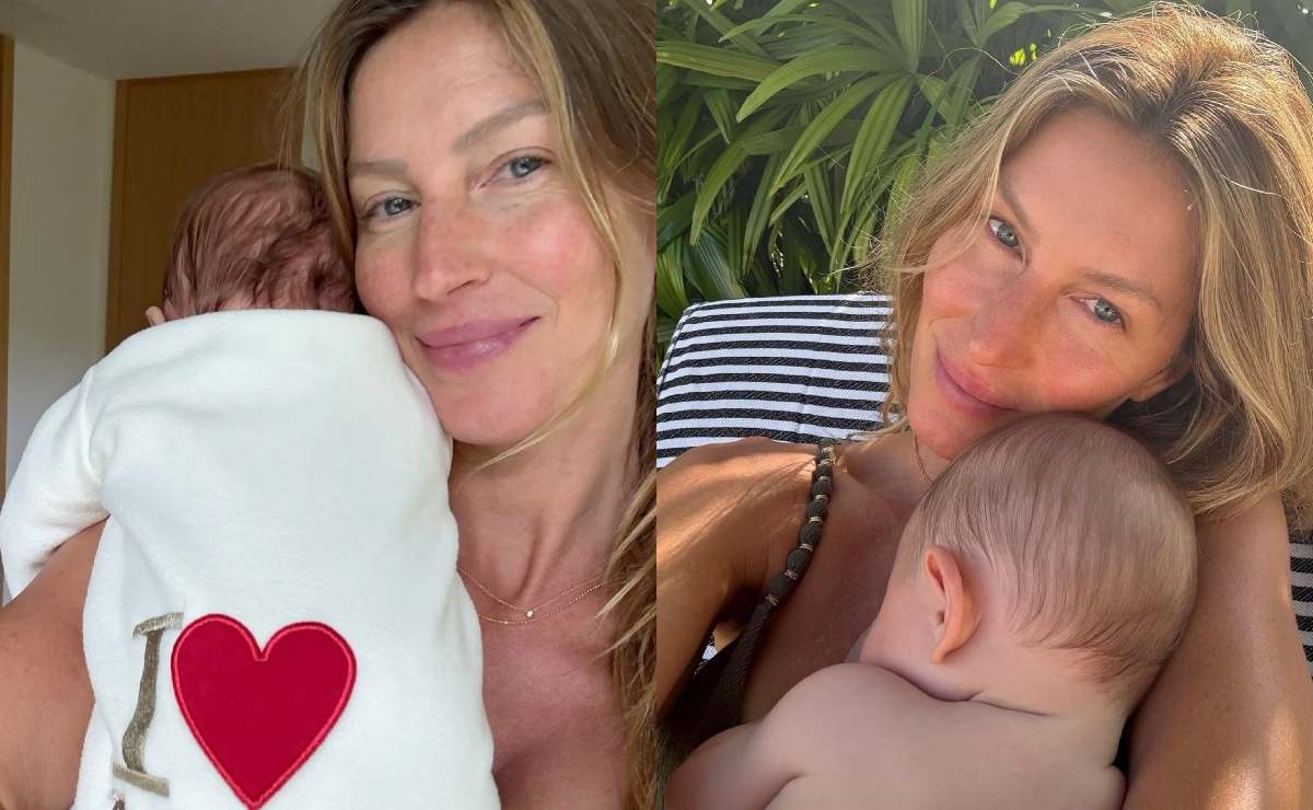 Gisele Bündchen presume las fotos más adorables de su bebé con Joaquim Valente
