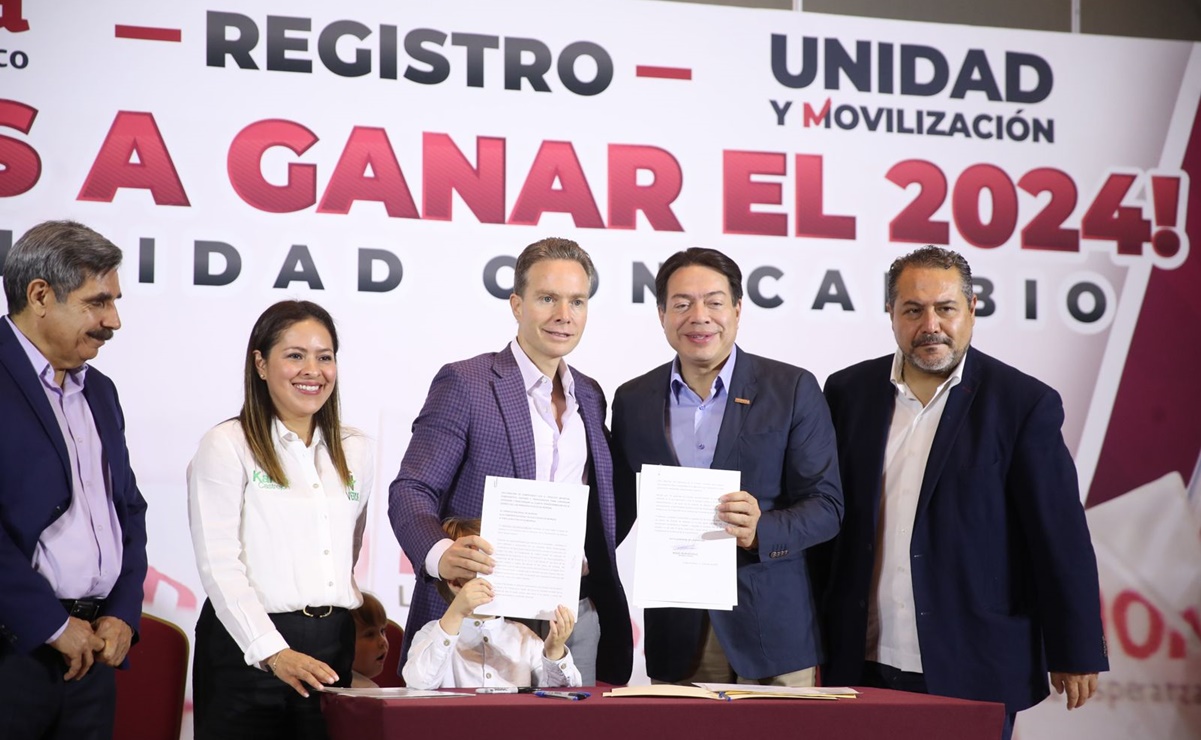 Sin Anahí, Manuel Velasco se registra por el Verde para la candidatura de Morena y aliados
