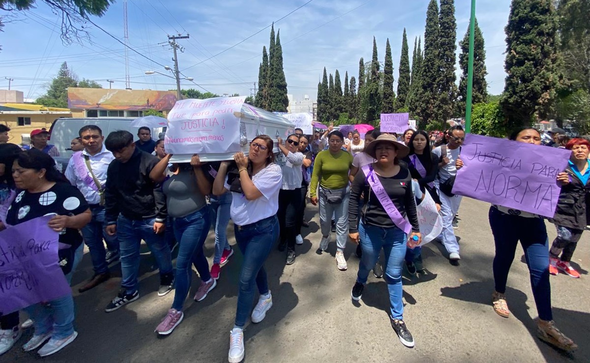 "Justicia para Norma", exigen familiares y amigos de la joven que fue baleada afuera de su domicilio en Iztapalapa