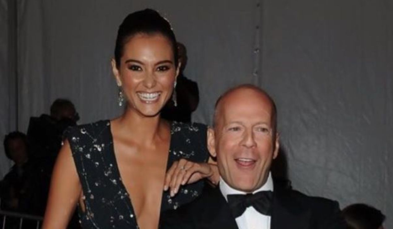 Esposa de Bruce Willis comparte un dulce video del actor en los inicios de su romance