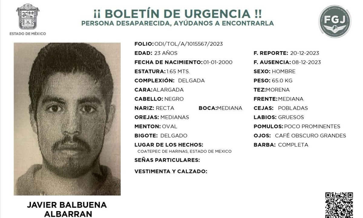 Buscan a onceava persona desaparecida tras enfrentamiento en Texcaltitlán; fue sustraído del hospital