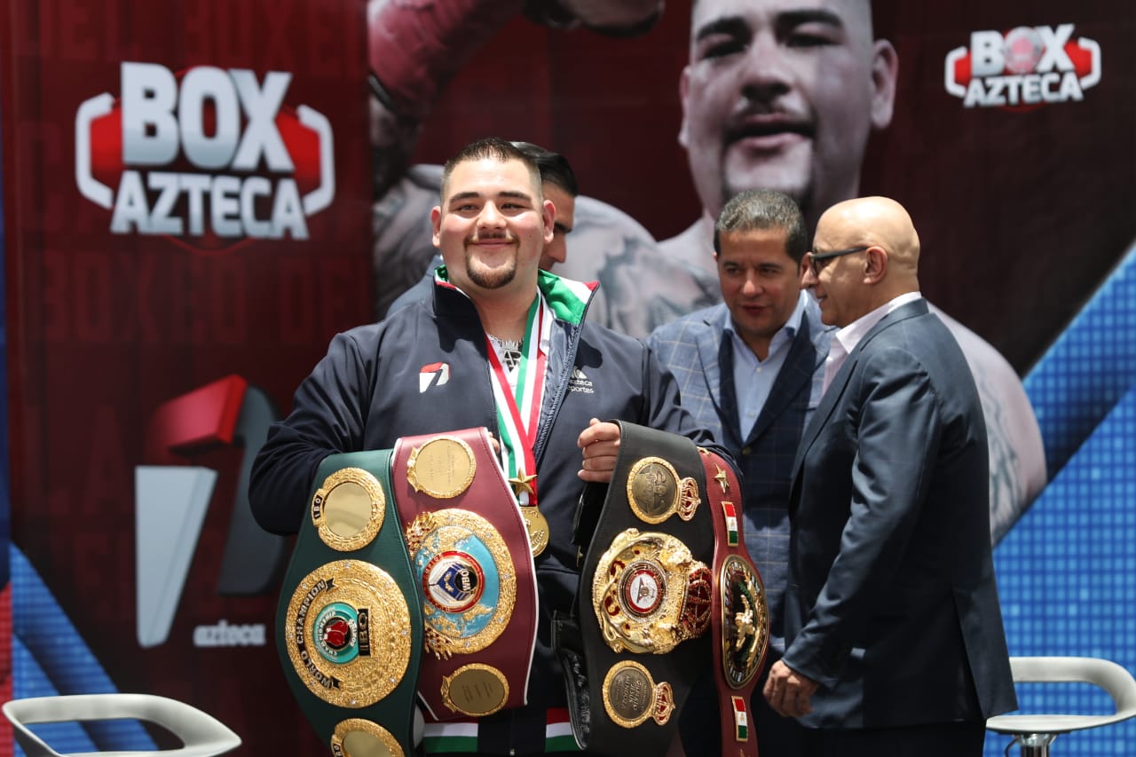 Andy Ruiz, nombrado campeón vitalicio de la Comisión Nacional de Boxeo