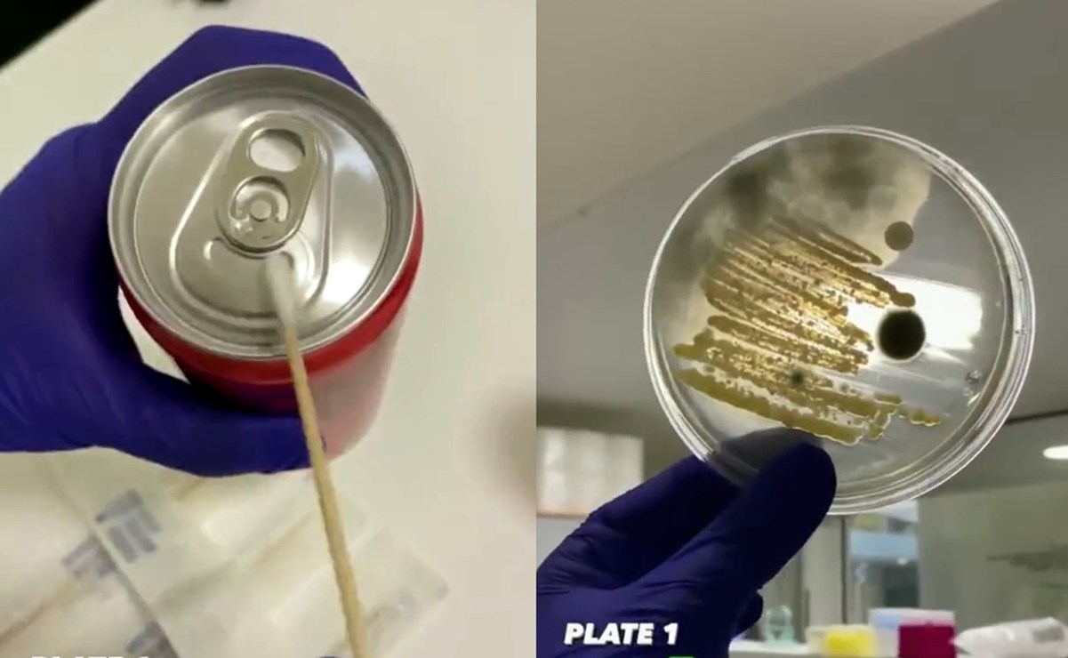 ¿No limpias las latas antes de abrirlas? Video muestra qué tan contaminadas están