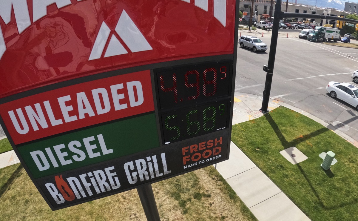 Precio de la gasolina en Estados Unidos (8 de junio de 2022)