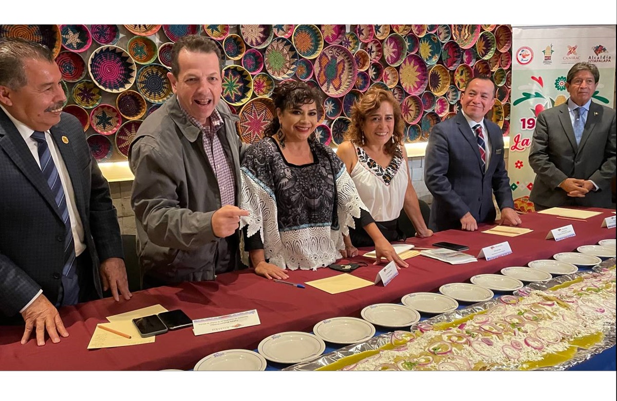 Hasta 200 variedades de platillos se esperan en la 19 Feria de la Enchilada de Iztapalapa 