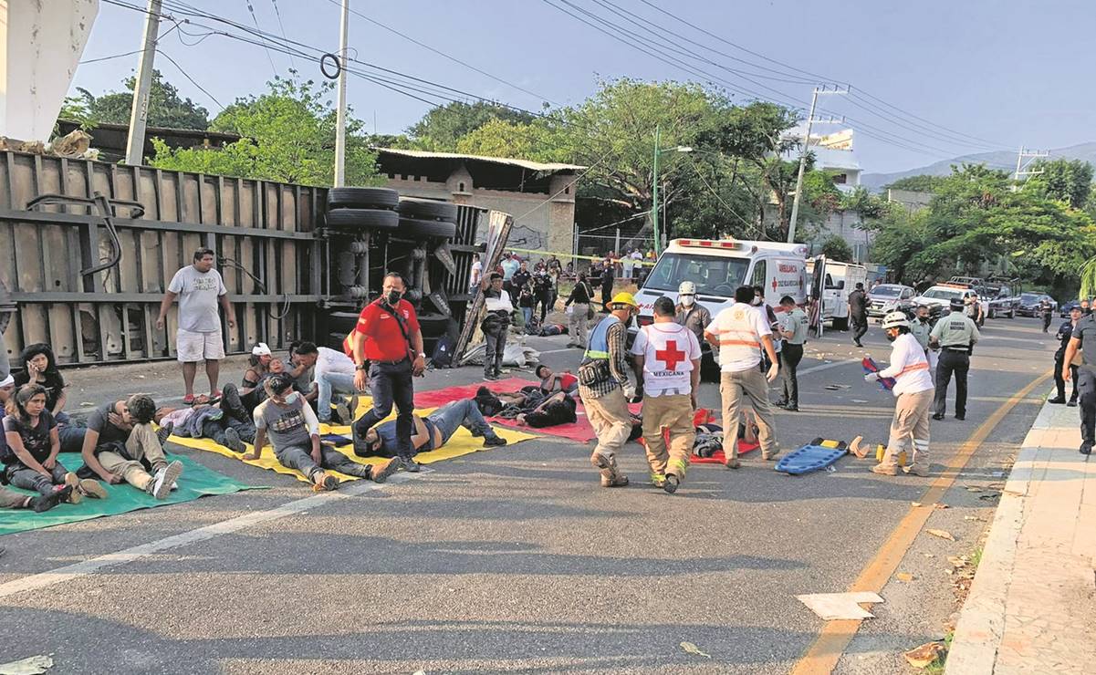 Urge Senado a FGR presentar resultados sobre accidente de migrantes en Chiapas