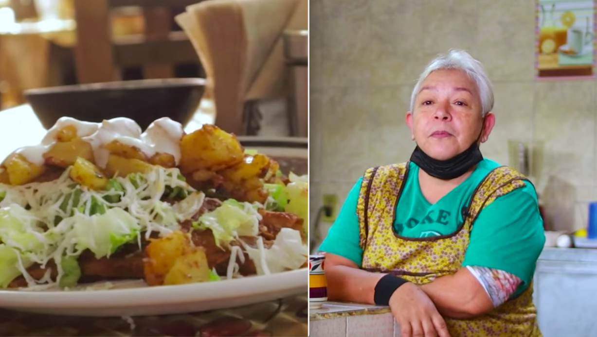 Lánzate por unas enchiladas queretanas al mercado Guadalupano de Tequisquiapan 