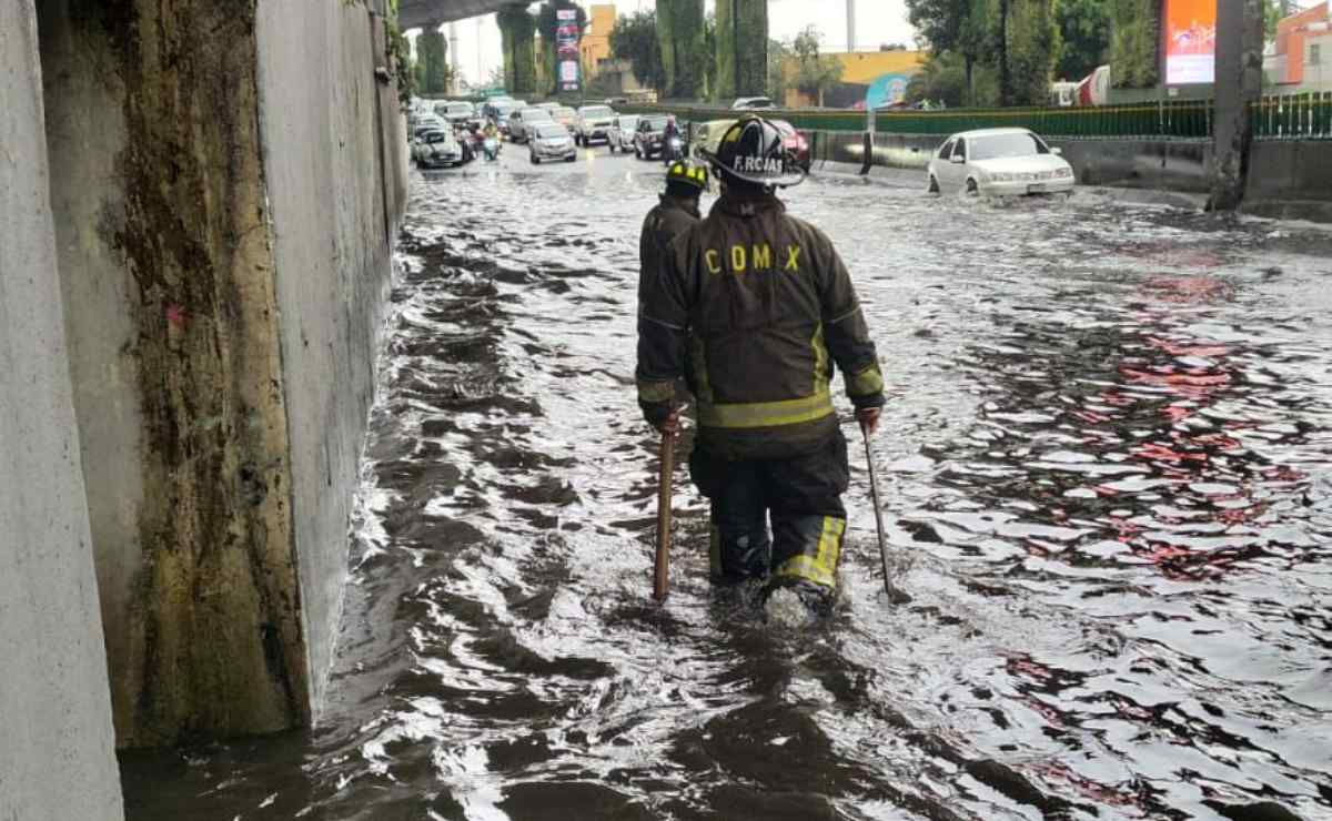 EN VIVO: Inundaciones y caos vial por lluvia en CDMX
