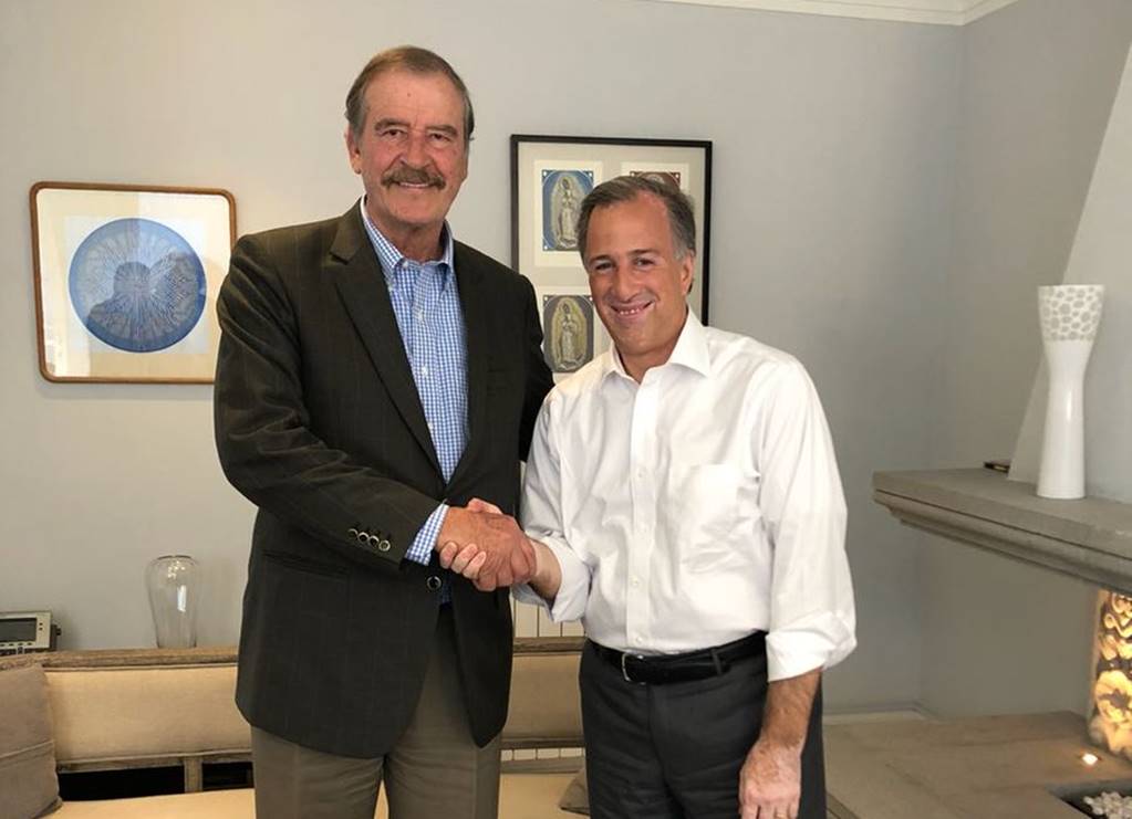 José Antonio Meade se reúne con Vicente Fox