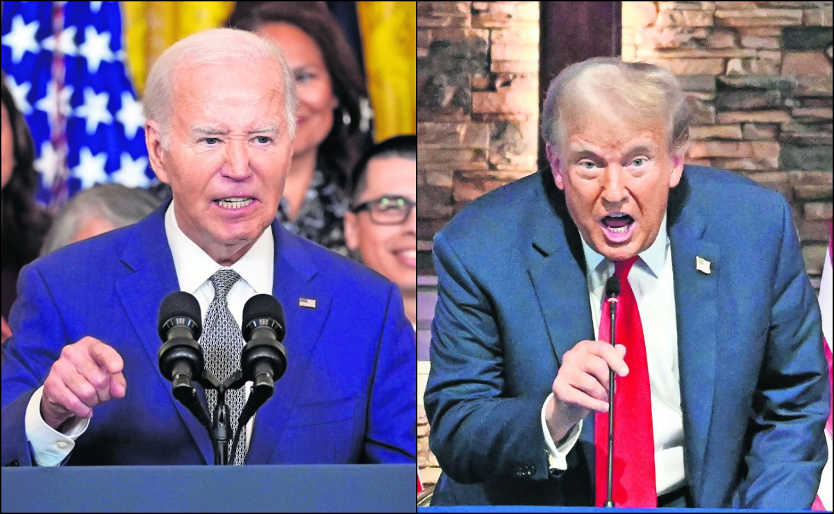 Donald Trump reclama a Biden someterse a prueba de drogas antes del debate; dice que él también se sometería