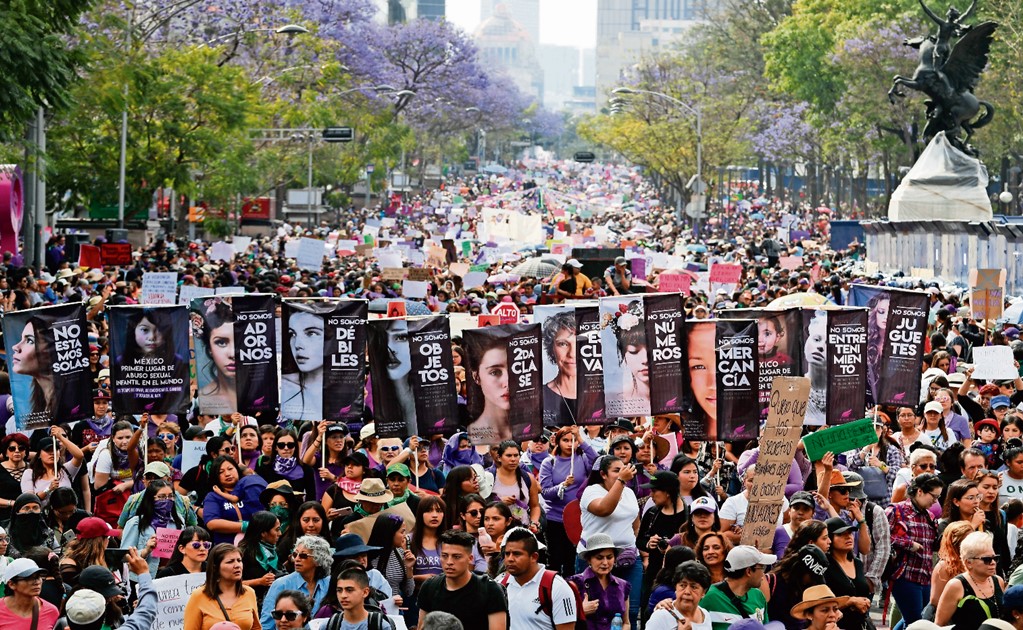 Mexican women empower themselves through strikes and protests