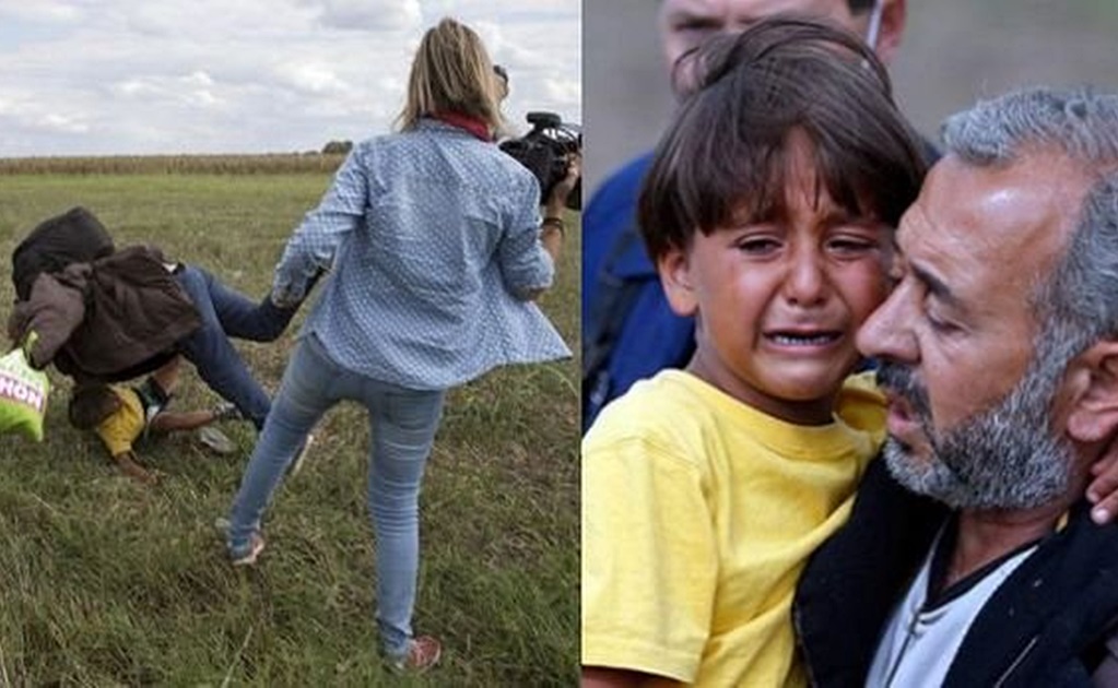 Refugiado pateado por periodista: "Mi hijo y yo pudimos morir"