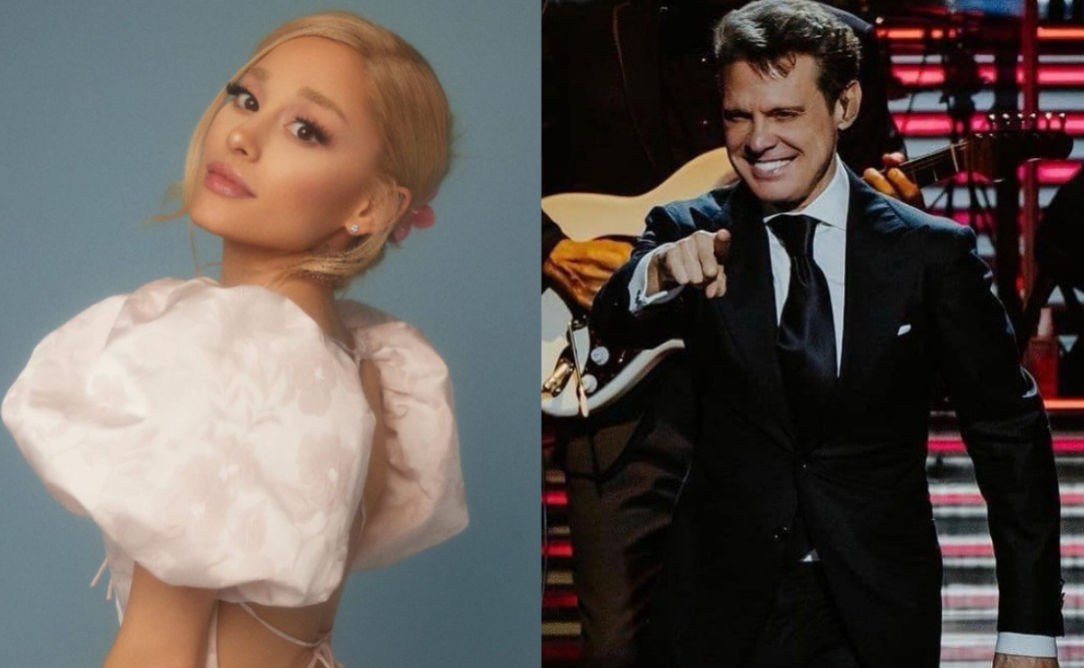 Señalan a Ariana Grande de copiar una famosa canción Luis Miguel