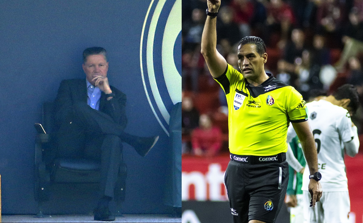 Ricardo Peláez vetaba árbitros, acepta Roberto García Orozco