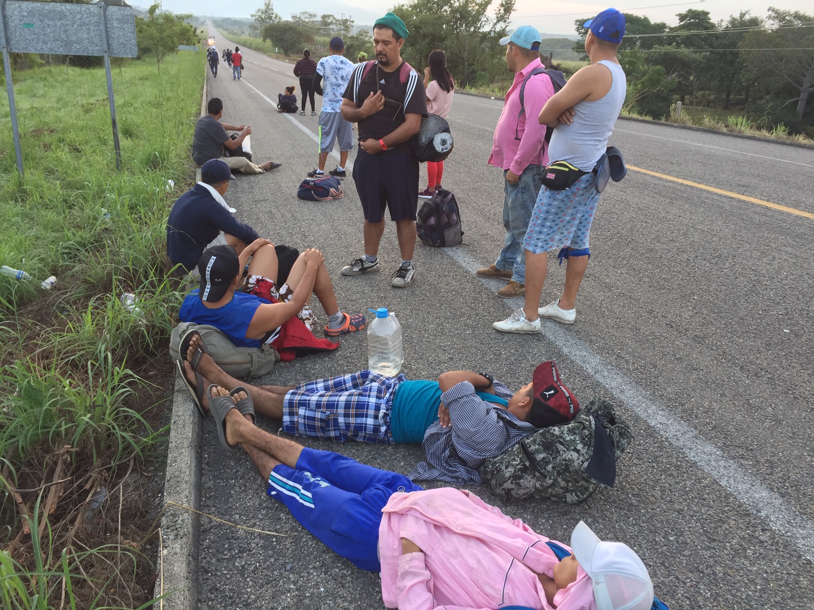 Última caravana migrante llega a Oaxaca en su camino a EU