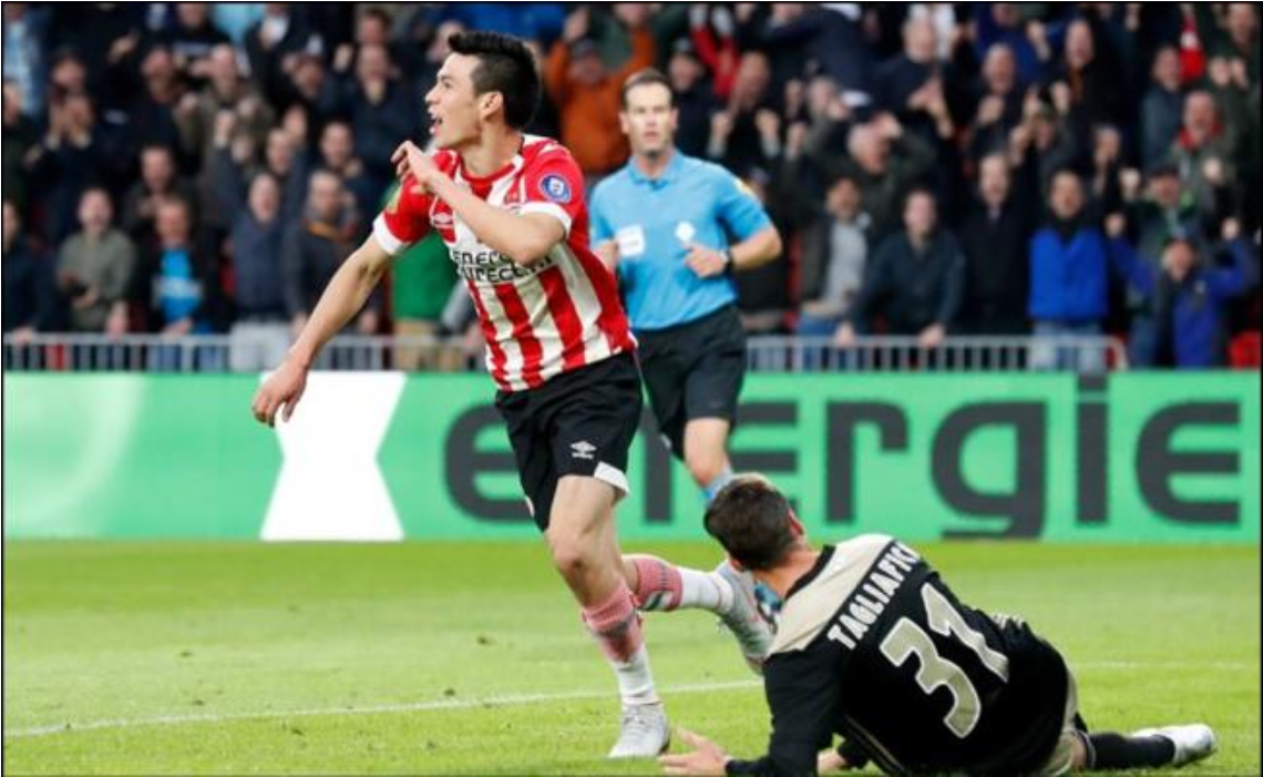 'Chucky' Lozano marca en el Clásico de Holanda