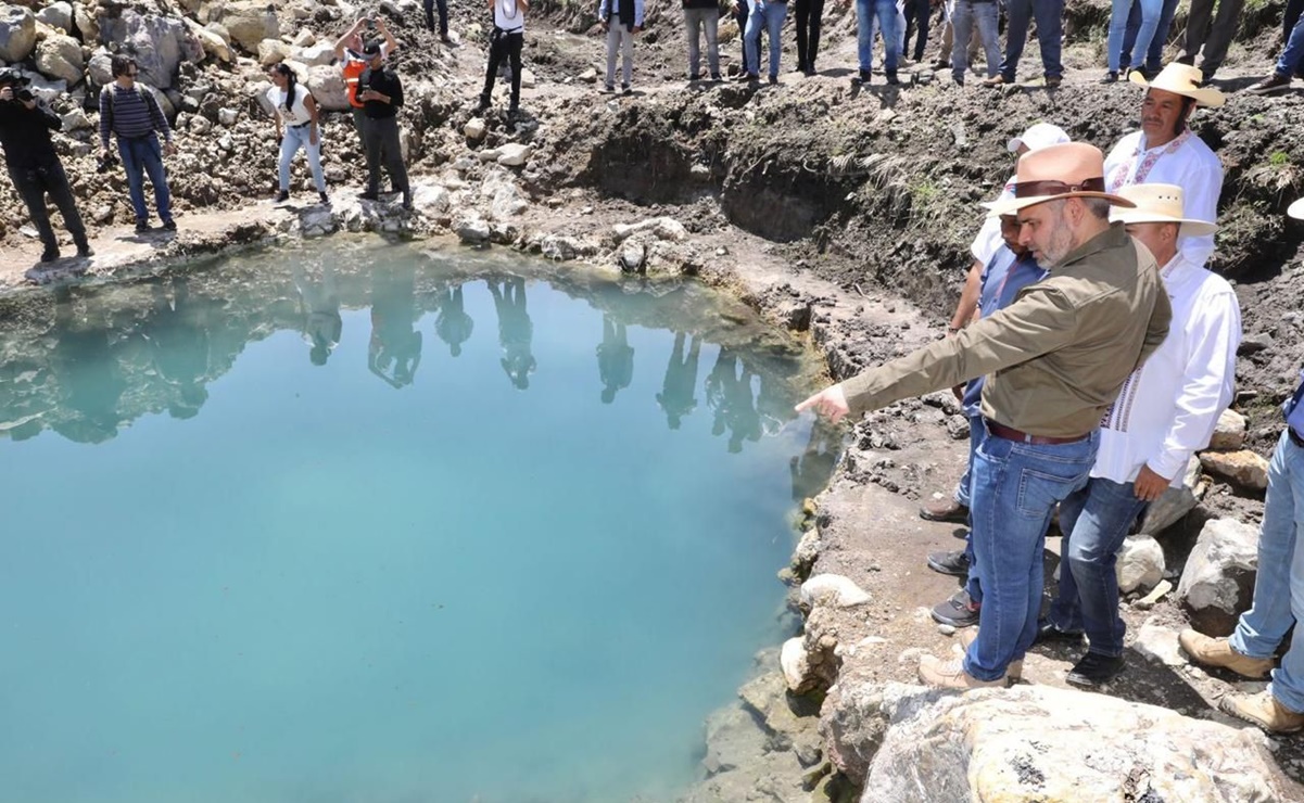 Alfredo Ramírez Bedolla: "No escatimaremos en el rescate del Lago de Pátzcuaro"