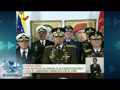 Alto mando militar de Venezuela ratifica apoyo a Maduro