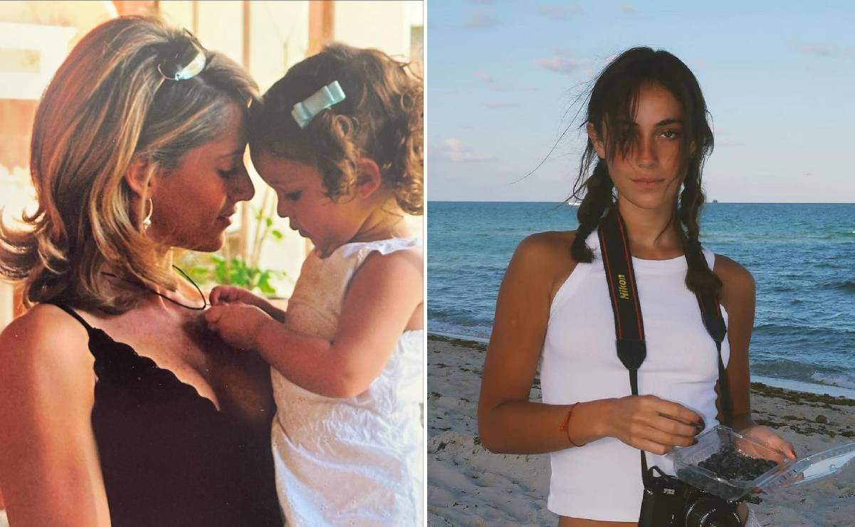 Reaparece la hija de Inés Sainz en redes sociales e impacta el parecido que tiene con la conductora