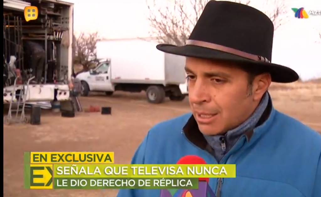 Televisa pisotea los derechos de las personas: Gustavo Loza