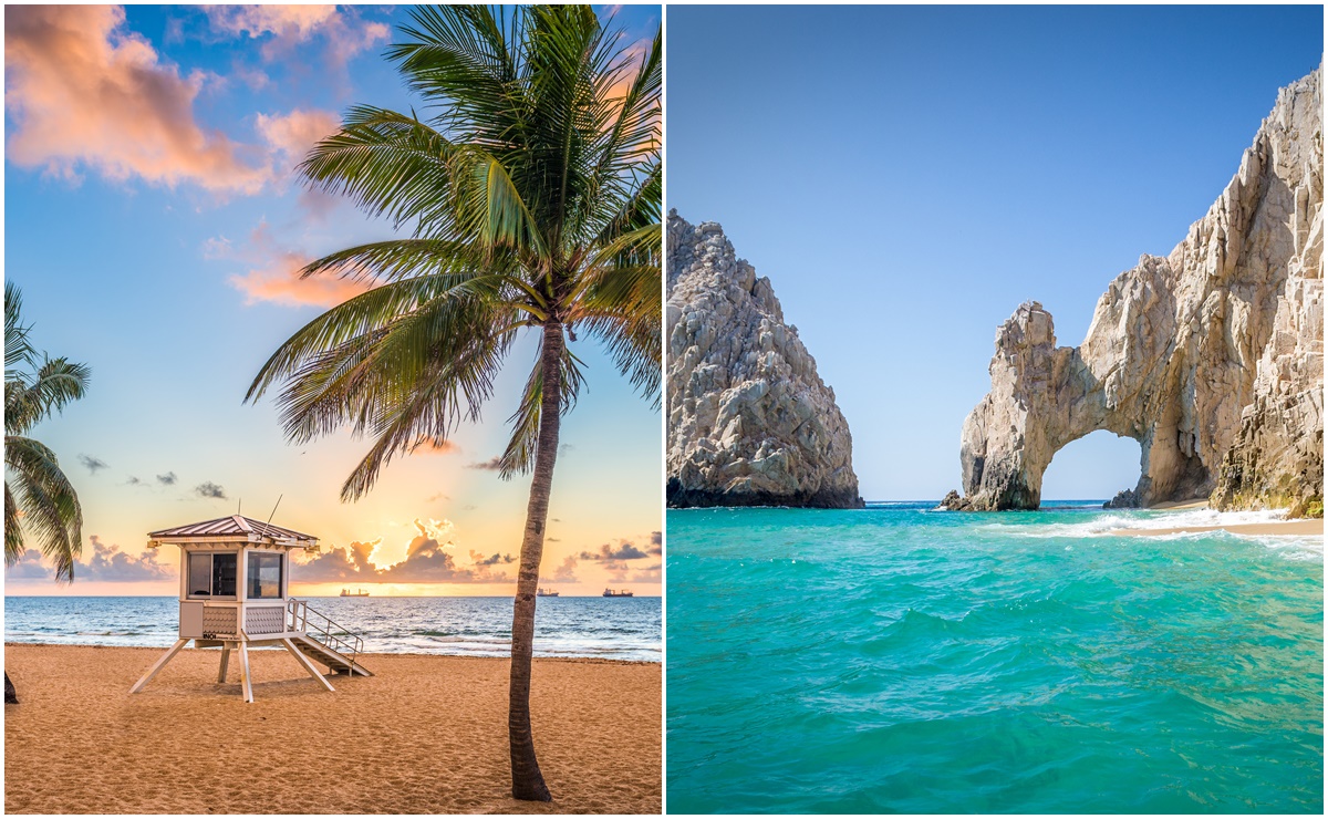 Los Cabos y Florida entre los mejores destinos con playa para visitar en 2024