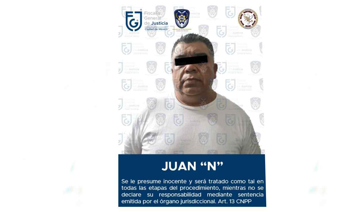 Detienen a Juan Manuel "N" alias "El Chacal", integrante del grupo delictivo "Los Tanzanios"