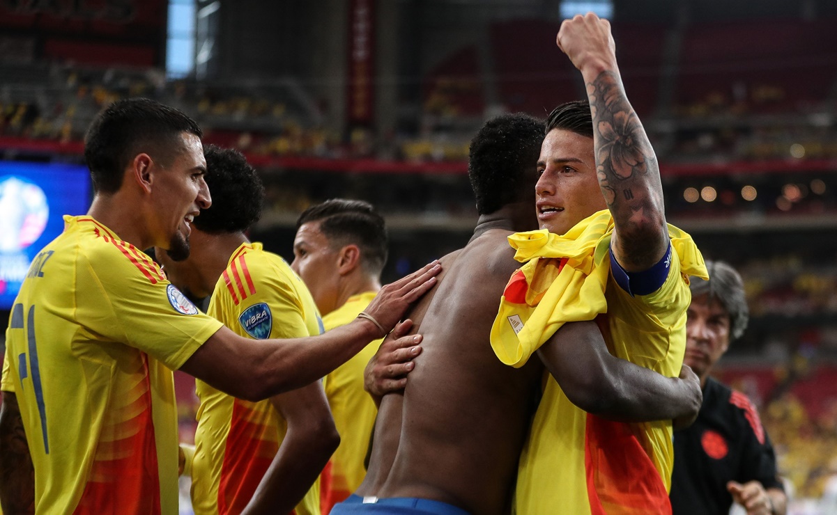 Colombia le propina una goleada a Costa Rica, durante la segunda fecha de la Copa América