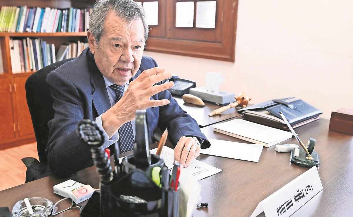 Senado contempla distinguir con Medalla Belisario Domínguez a Porfirio Muñoz Ledo
