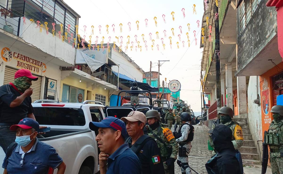 Registran enfrentamiento entre grupo criminal "Los Autónomos" y militares en Tila, Chiapas