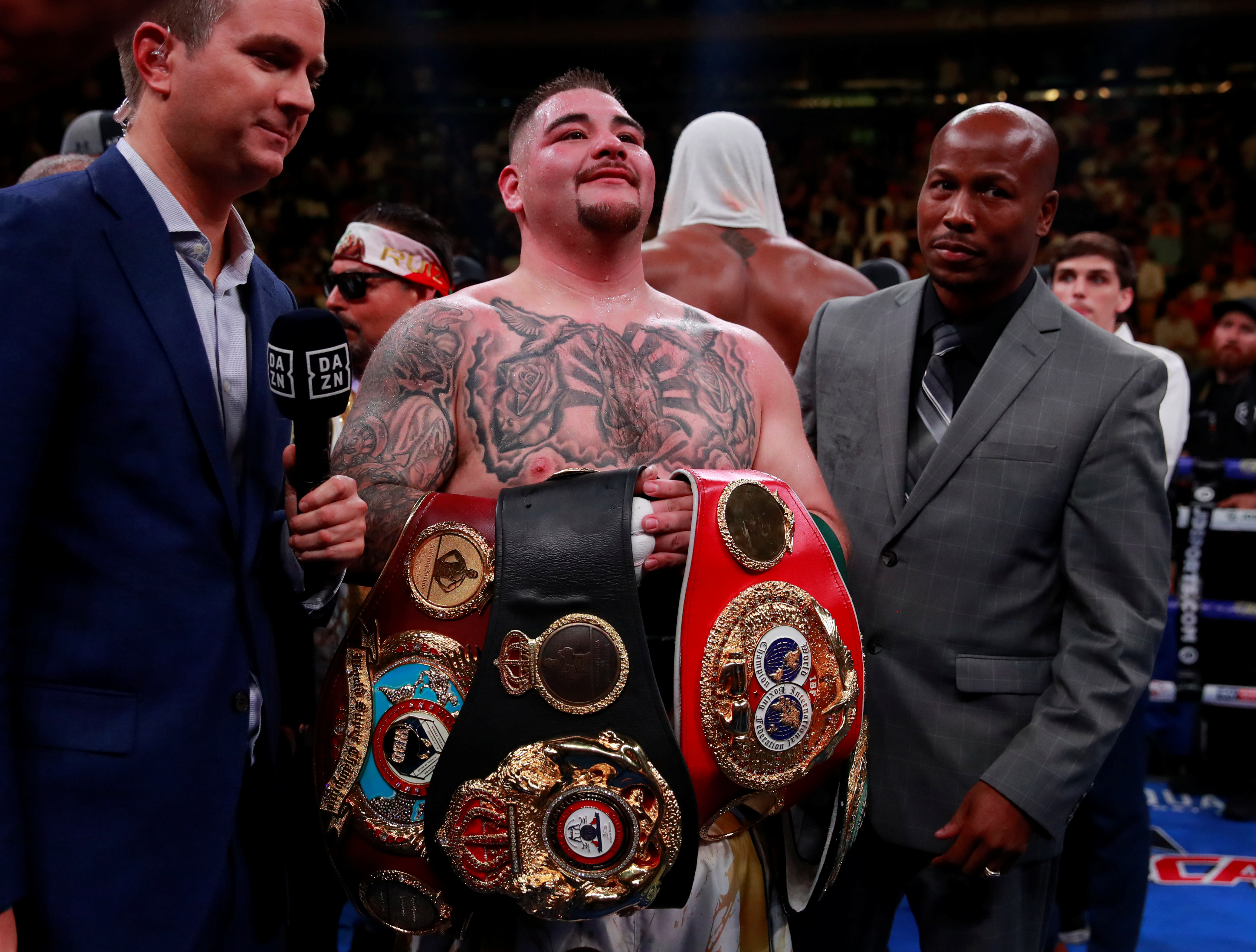 Andy Ruiz: lo relegaron por su peso en beisbol pero ahora es campeón de boxeo