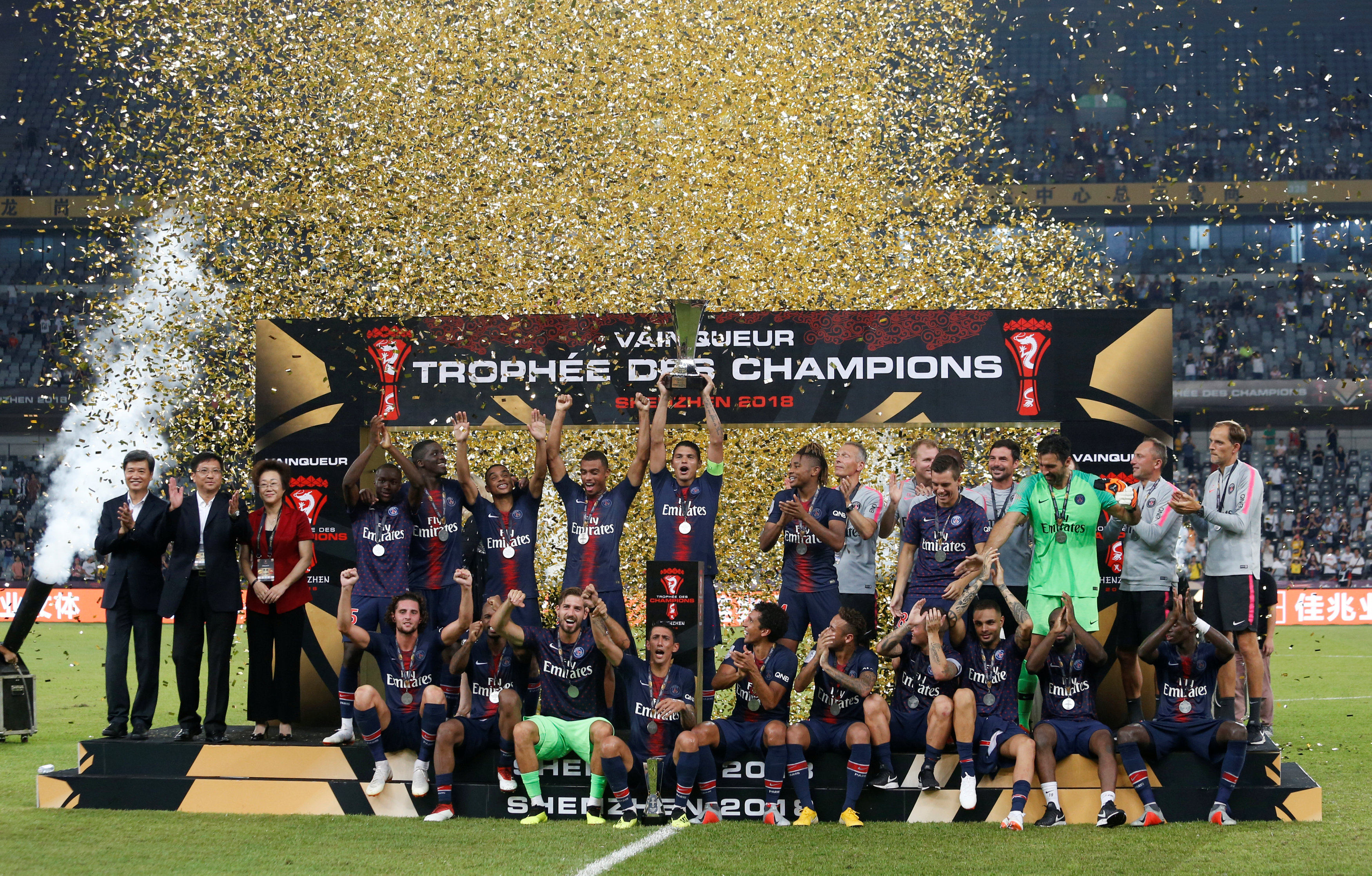 PSG golea al Mónaco y gana la Supercopa de Francia
