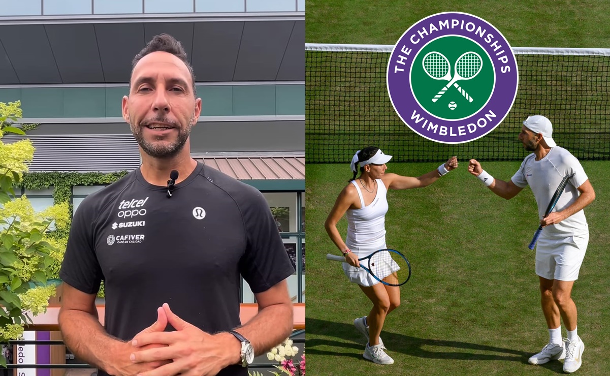 El mexicano Santiago González regala boletos para acudir a la final de Wimbledon junto a Giuliana Olmos
