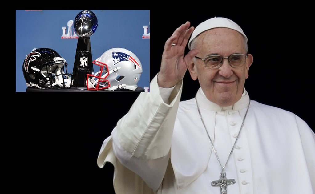 El papa Francisco desea que el Super Bowl sea "símbolo de paz, amistad y solidaridad"
