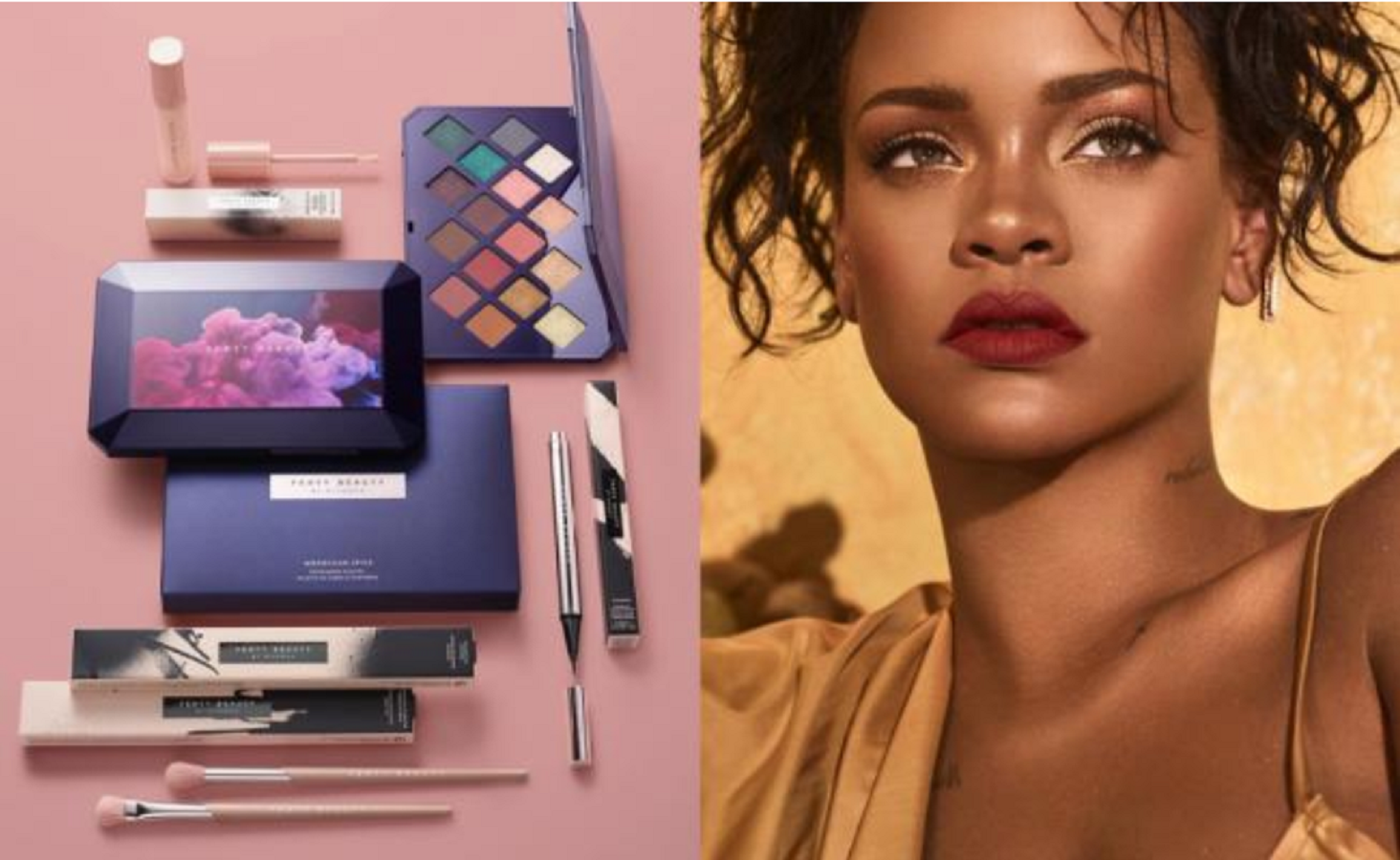 Rihanna anuncia colección de maquillaje para usar en verano