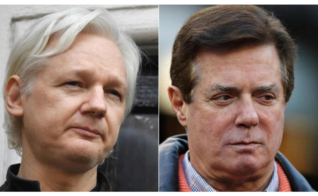 Assange y Manafort se habrían reunido en secreto varias veces: The Guardian