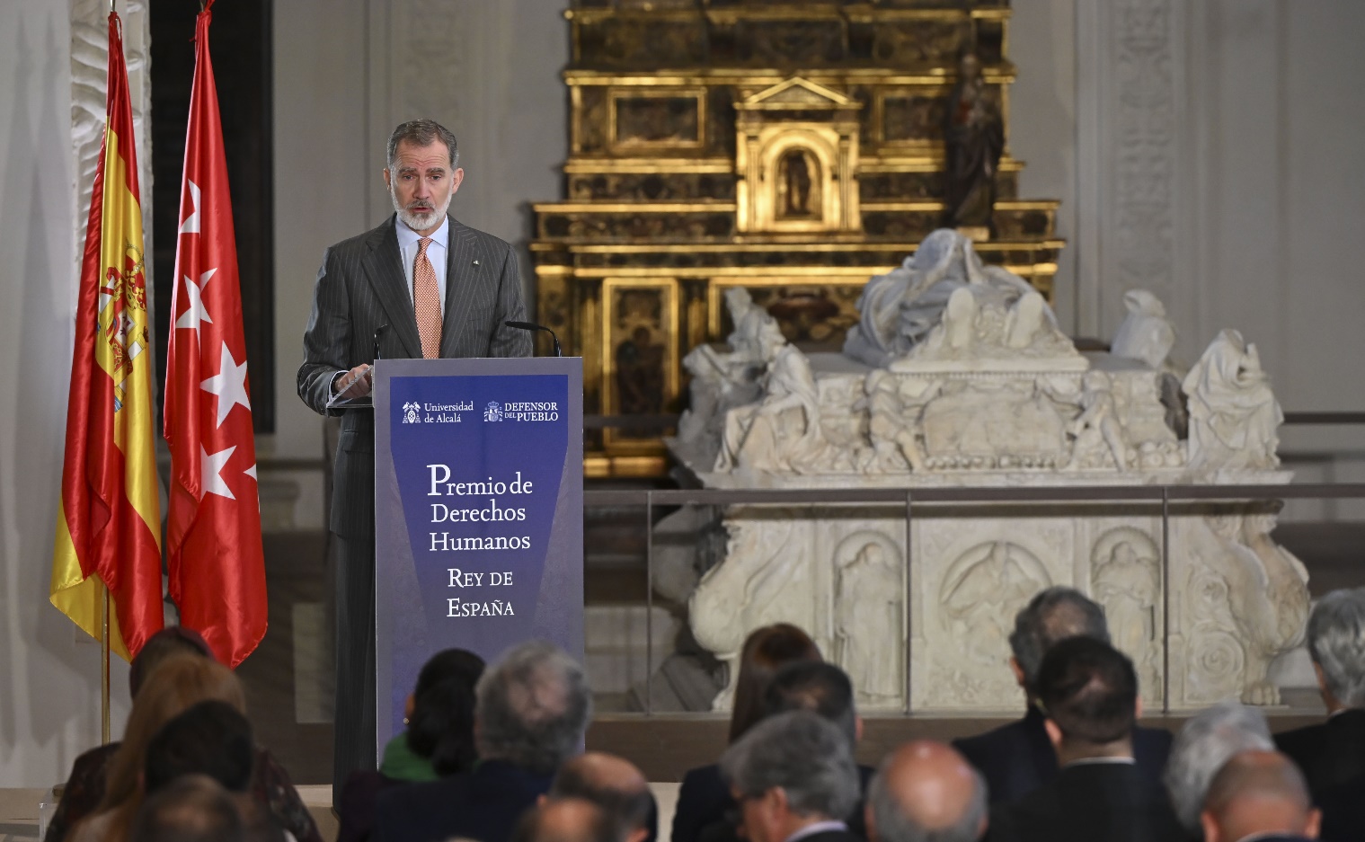 Rey Felipe VI de España alaba el "coraje" de las familias que buscan a desaparecidos forzados en México