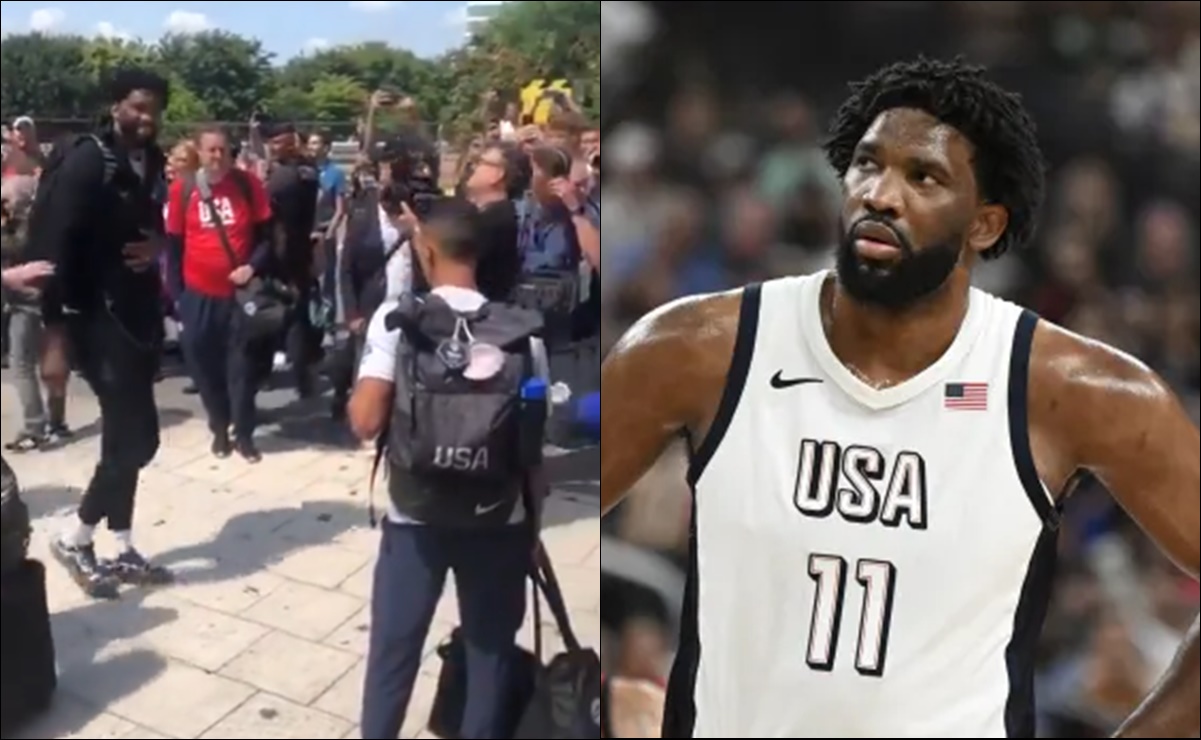 París 2024: Joel Embiid fue víctima de gritos discriminatorios por parte de aficionados franceses