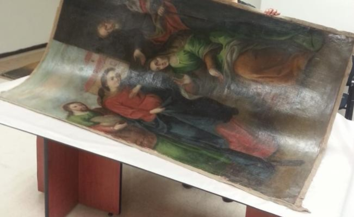 Recuperan 8 obras robadas de arte sacro en Veracruz