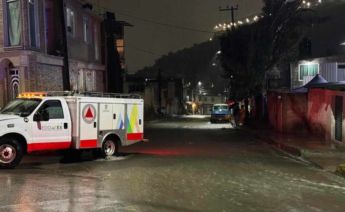 Fuertes lluvias en Cuautitlán Izcalli provocan afectaciones en varias colonias