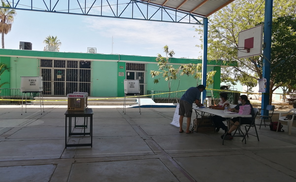 “A cuenta gotas” la afluencia en consulta popular en La Paz, Baja California Sur