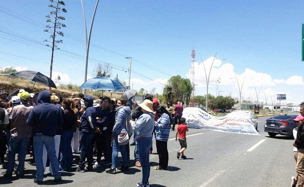 Personal de Fiscalía de Zacatecas bloquea vialidades para exigir aumento salarial