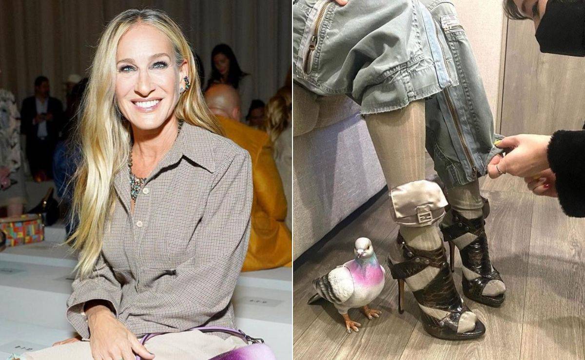 Cuánto cuesta la bolsa en forma de paloma de Sarah Jessica Parker que se hizo viral
