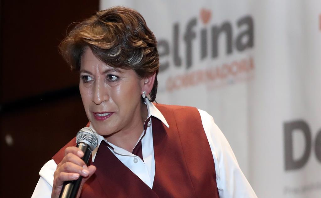 Delfina Gómez pide "pacto de austeridad" entre candidatos en el Edomex