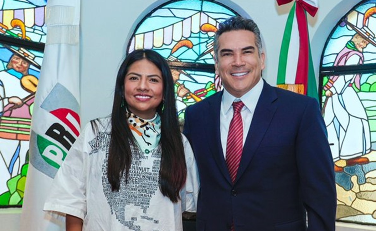 "Una mujer congruente"; Alito Moreno da la bienvenida a Indira Kempis, quien denunció en MC a Máynez