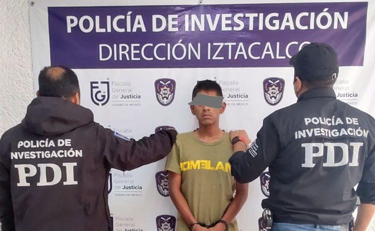 Detienen a presunto narcomenudista en Iztacalco