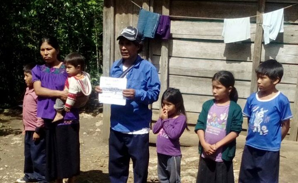 Retornan 20 familias indígenas desplazadas en Chiapas