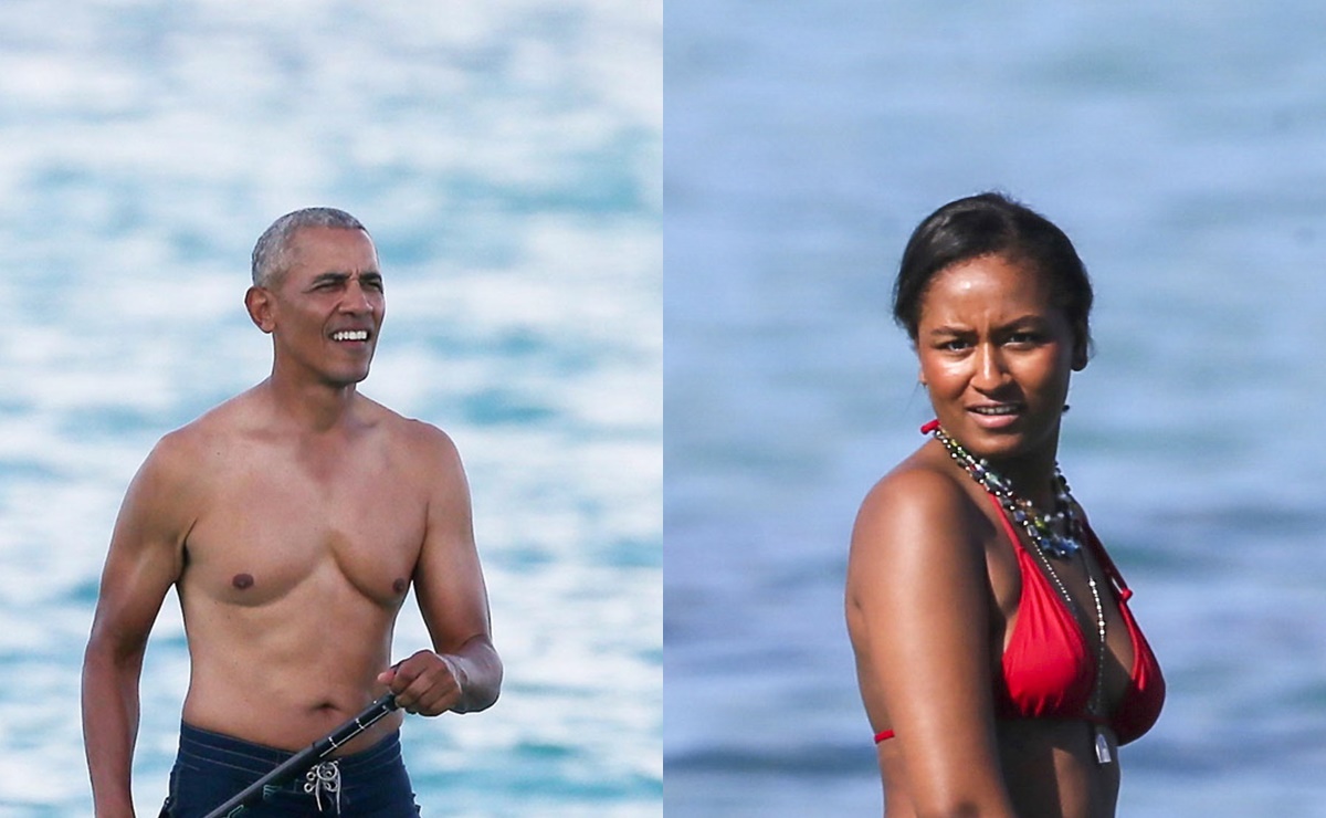 Así vacaciona Barack Obama con sus hijas en el paraíso de Hawái