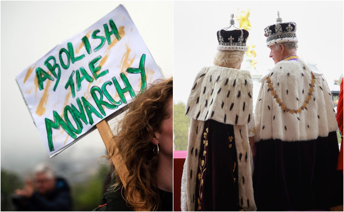 52 personas arrestadas durante la coronación de Carlos III