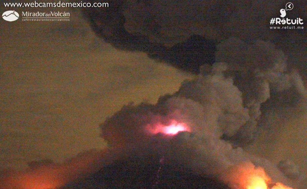 Cae ceniza en Colima y Jalisco por explosión del Volcán de Fuego